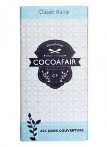 CocoaFair 85% Dark Chocolate 100g Faithful to nature
