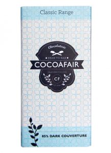 CocoaFair 85% Dark Chocolate 100g Faithful to nature